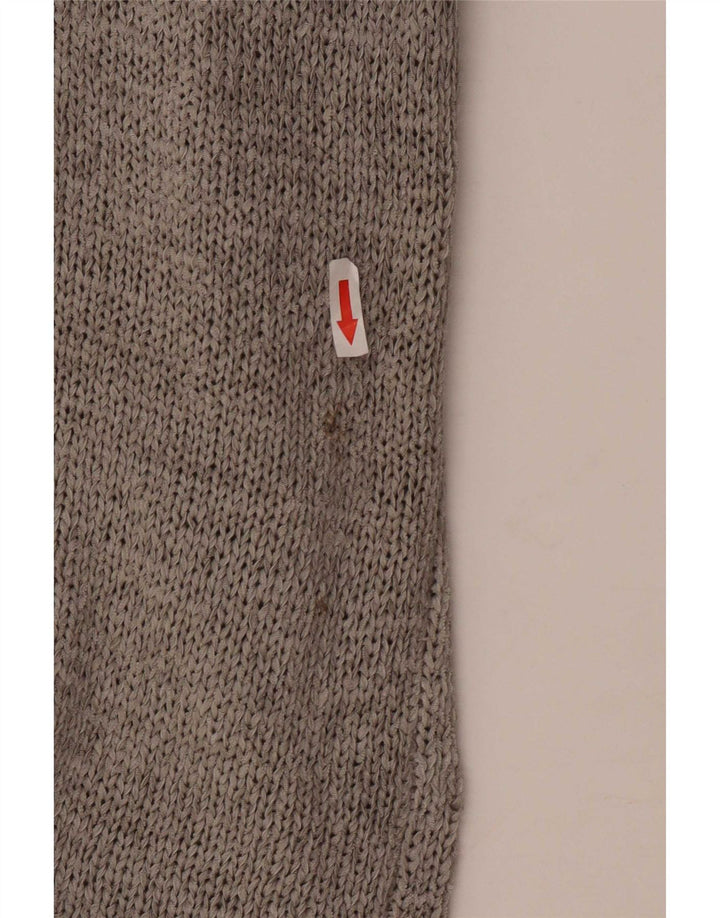 Pulover cardigan deschis clasic pentru femei Marks & Spencer UK 16 mare gri