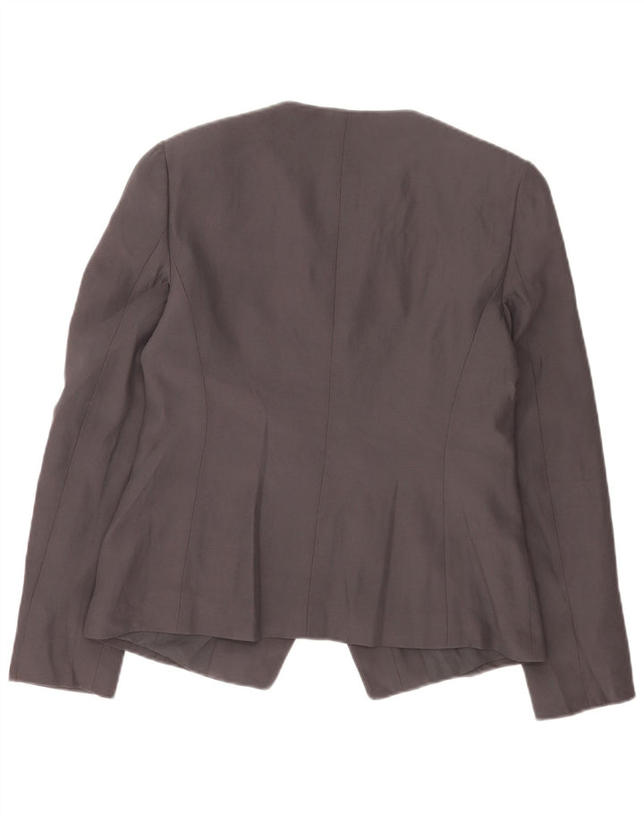Jachetă Blazer pentru femei Armani Collezioni IT 42 Medium Negru Acetat