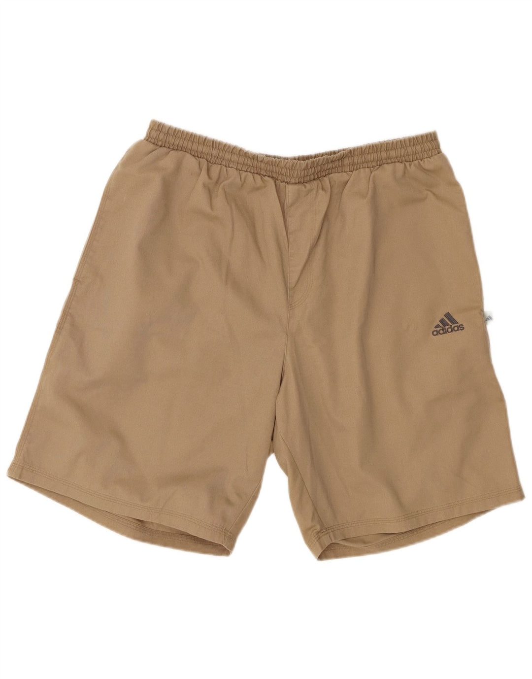 Pantaloni scurți casual Adidas pentru bărbați, mari W32, poliester bej