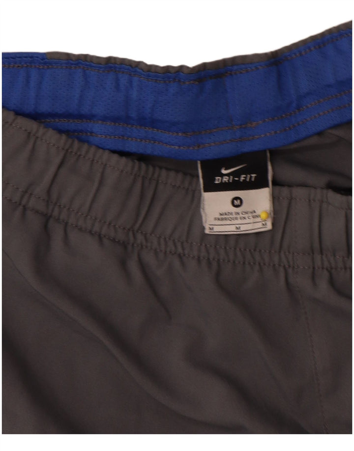 Pantaloni scurți sport Bermuda Nike pentru bărbați, gri mediu, poliester color bloc