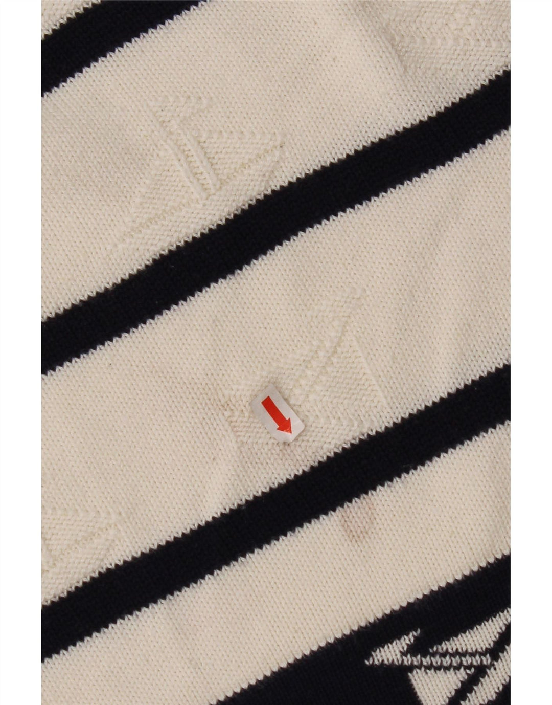 Pulover VINTAGE pentru bărbați, cu gât roșu, cu dungi mari, albe