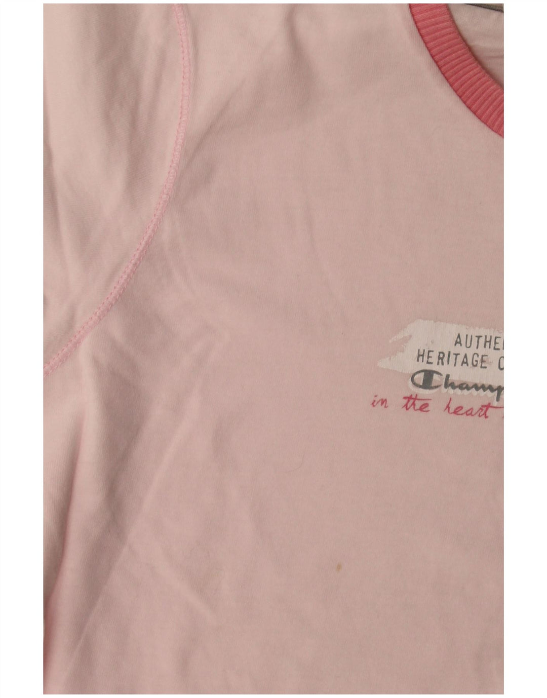 Tricou grafic Champion Heritage Classics pentru femei Top UK 12 Medium Pink