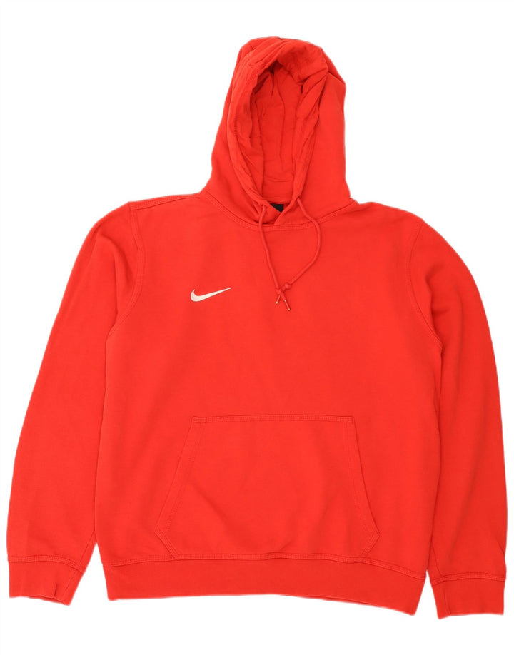Pulover Nike pentru bărbați, bumbac roșu mediu