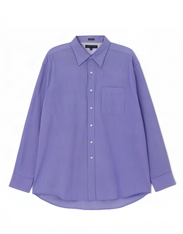 Cămașă pentru bărbați Tommy Hilfiger, cu formă regulată, mărimea 17 1/2 XL, bumbac cu dungi albastre