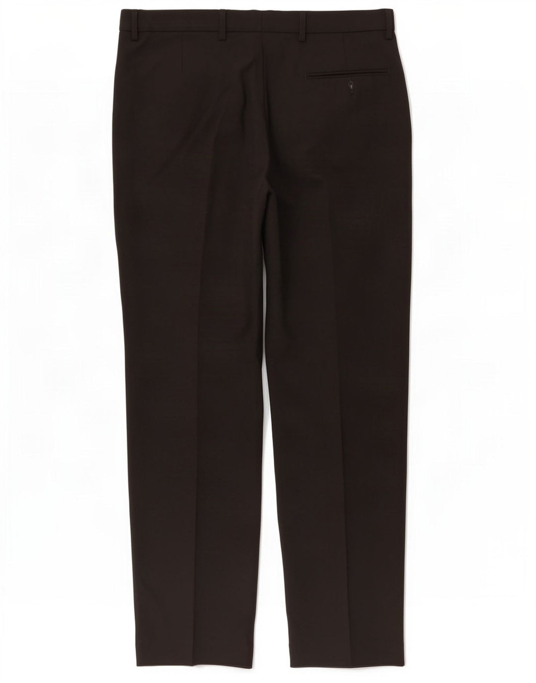 Pantaloni de costum obișnuiți pentru bărbați Marks & Spencer L36 L33 Poliester negru