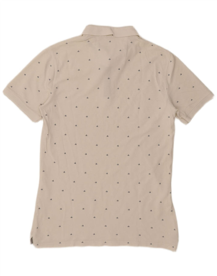 Cămașă polo pentru bărbați Calvin Klein Jeans, cu pete albe, mari