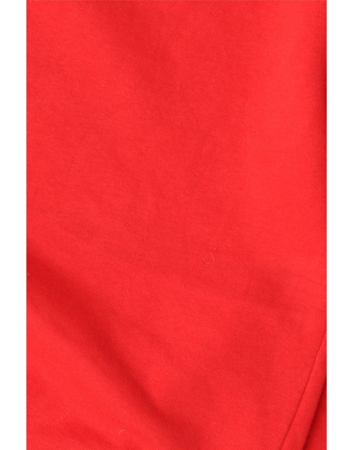 Pulover pentru Damă Zara UK 14 Bumbac Roșu Mediu