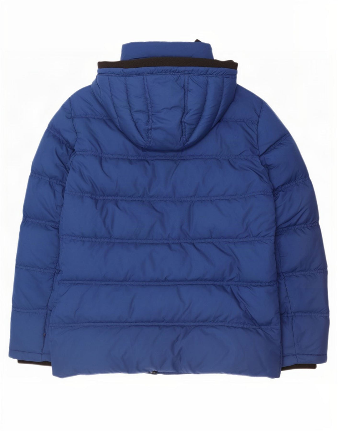 Jachetă căptușită cu glugă pentru bărbați Tommy Hilfiger UK 40 Poliester albastru mare