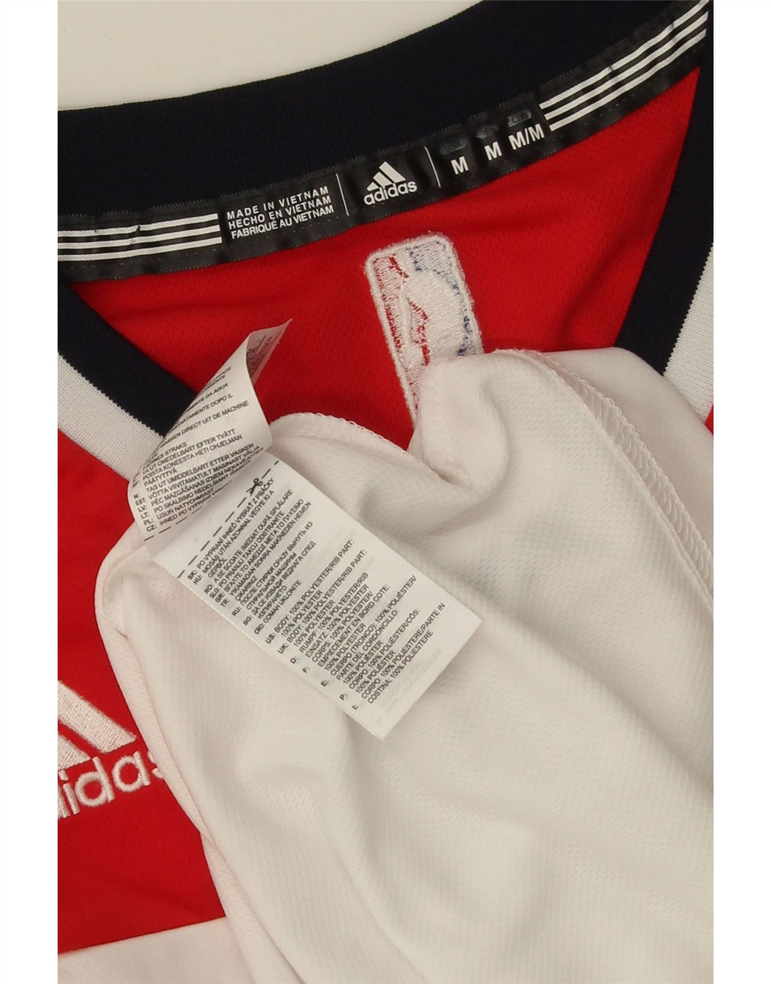 Vestă grafică ADIDAS pentru bărbați, alb, mediu, poliester