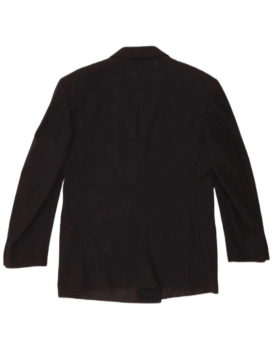 Jachetă pentru bărbați Trussardi cu două piepturi IT 52 XL Lână virgină neagră