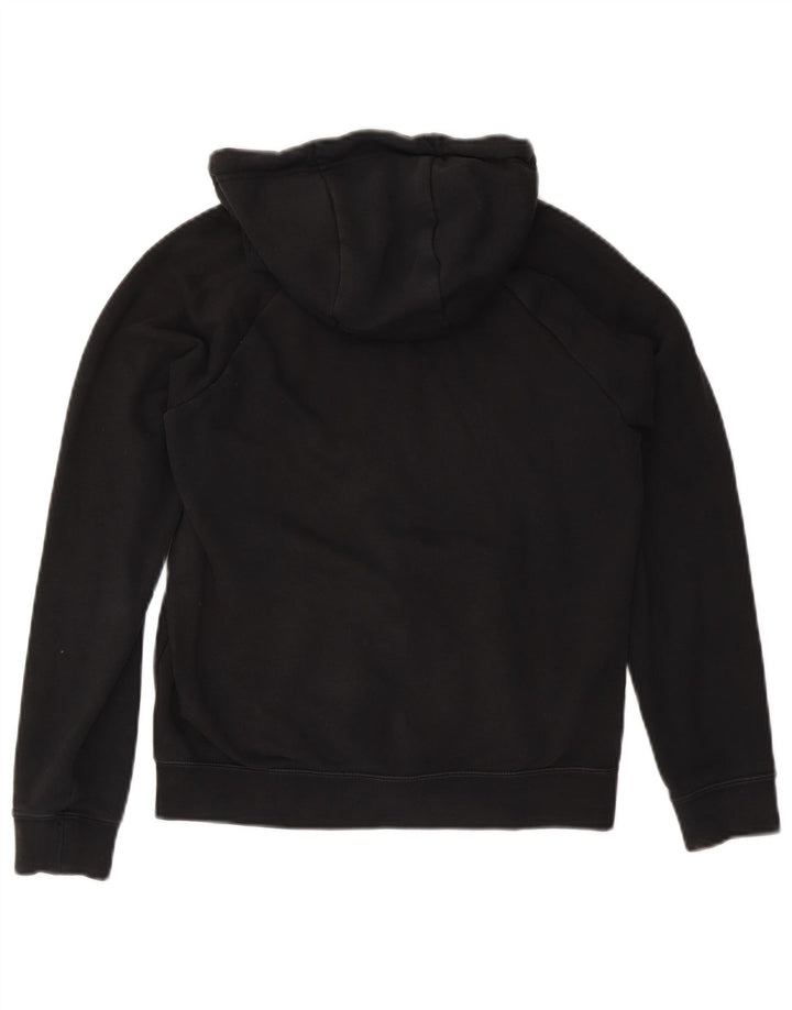 Pulover NIKE pentru femei, supradimensionat, cu fermoar, UK 6 XS, bumbac negru