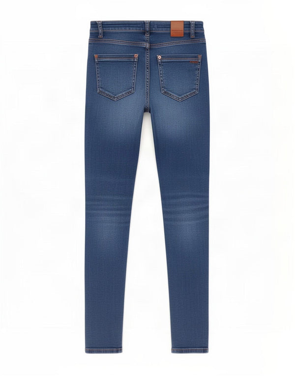 Blugi skinny dama Zara EU 36 XS W26 L26 Albastru Bumbac
