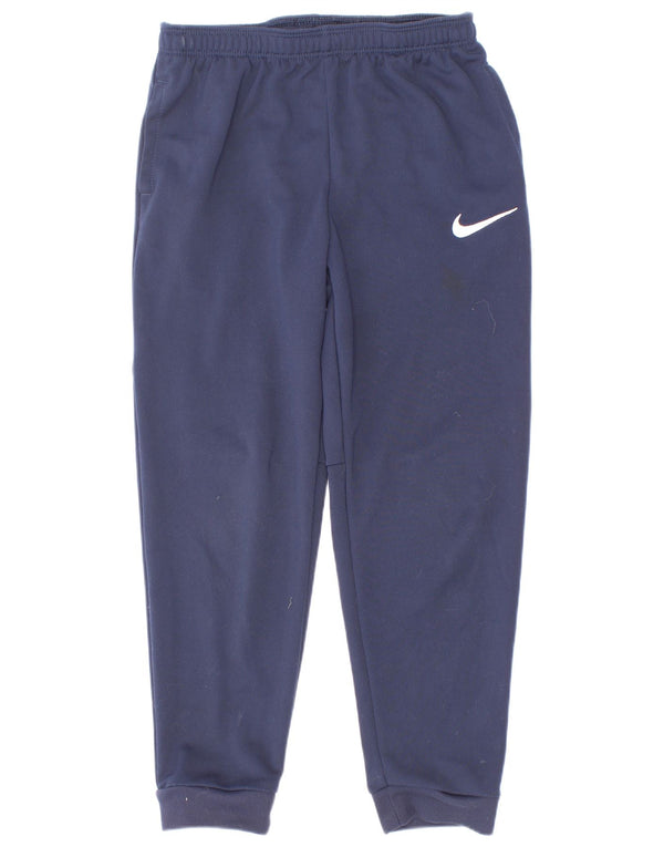 Pantaloni de trening Nike Dri Fit pentru băieți Pantaloni de jogging 6-7 ani mari bleumarin