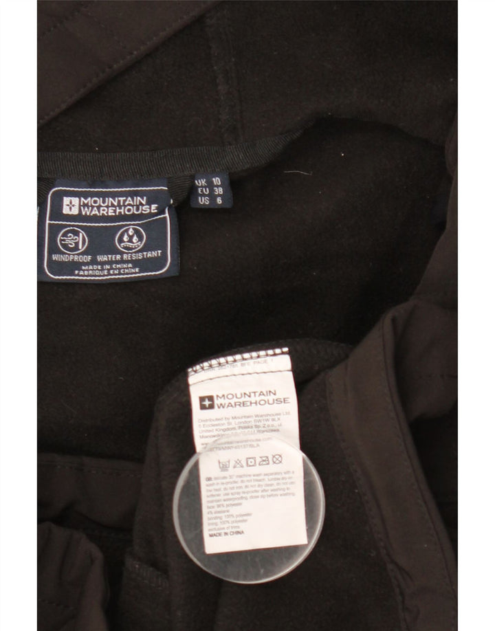 Jachetă Windbreaker cu glugă pentru femei Mountain Warehouse UK 10 Small Black