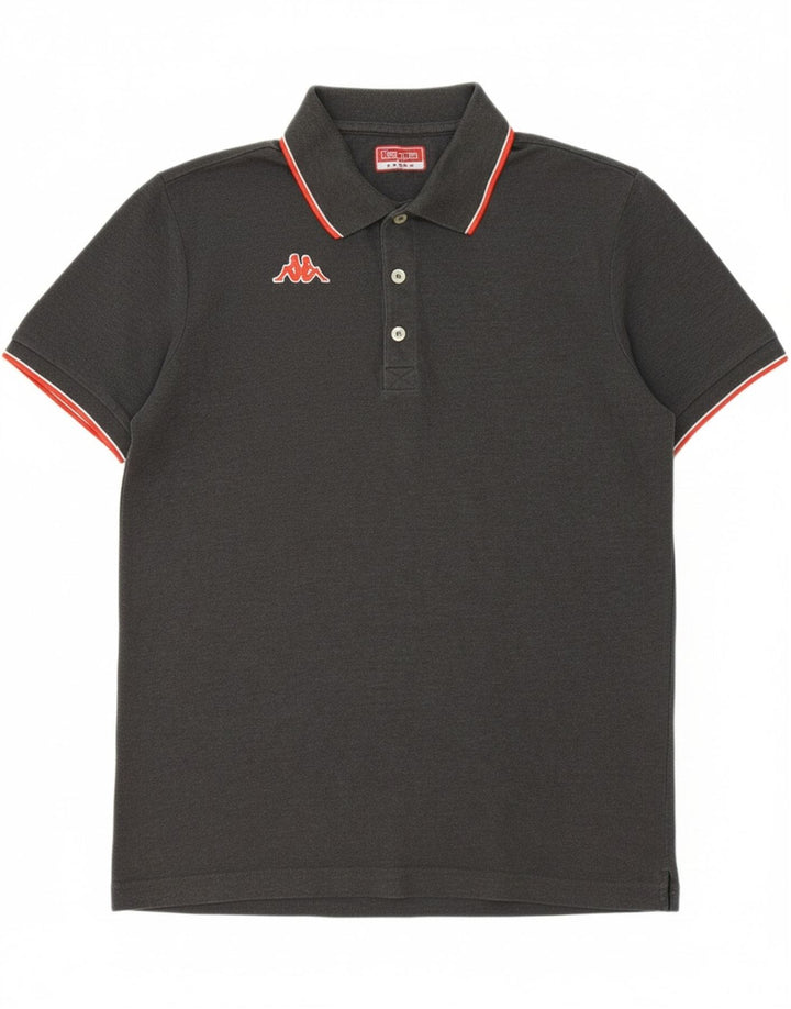 FILA Mens Polo Shirt Large Grey Cotton Vintage Fila and Second-Hand Fila from Messina Hembry 