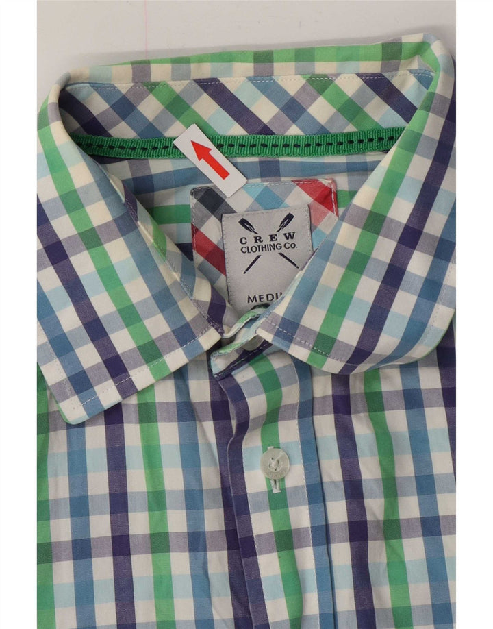 Crew Clothing Cămașă clasică pentru bărbați, bumbac vichy, multicolor, mediu