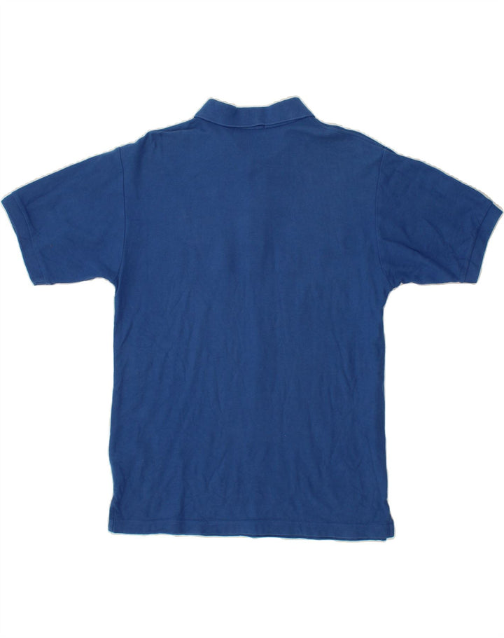 FILA Mens Polo Shirt Medium Blue Cotton Vintage Fila and Second-Hand Fila from Messina Hembry 
