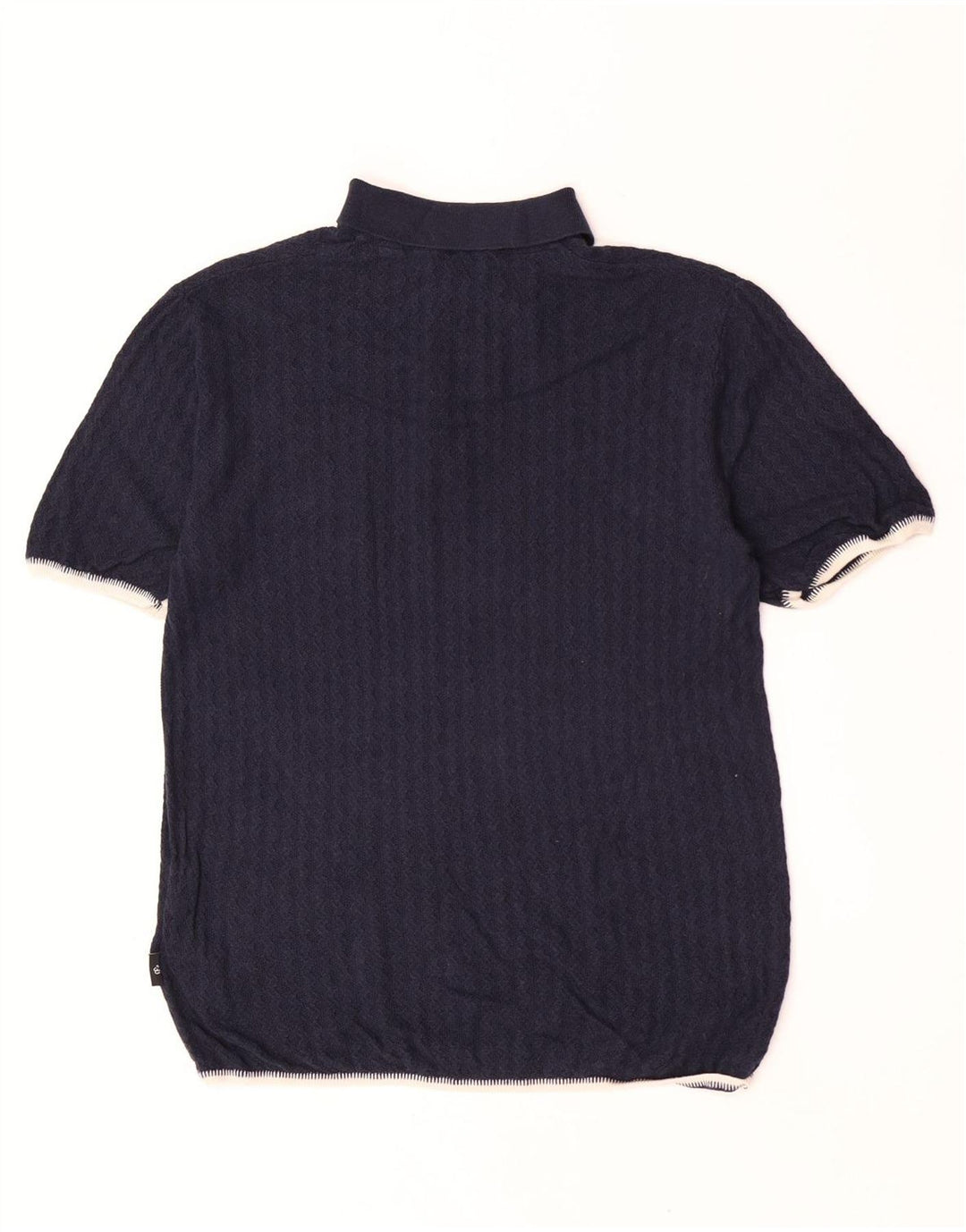 Pulover cu gât polo Ted Baker pentru bărbați, mărimea 3, mediu bleumarin