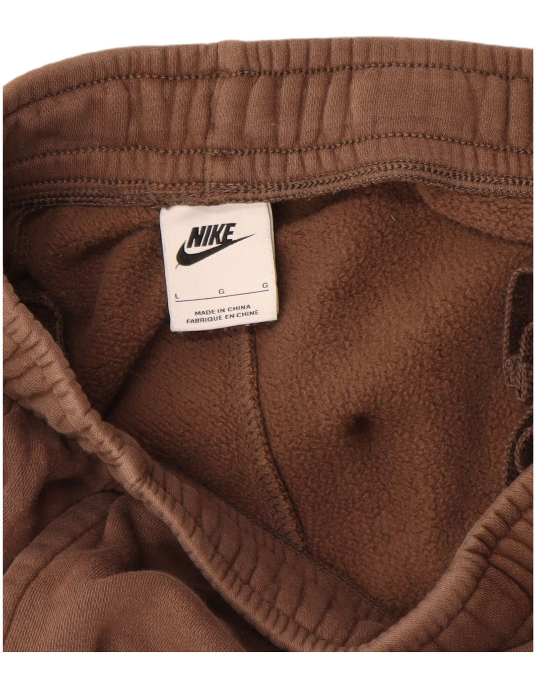 Pantaloni de trening Nike pentru bărbați Joggeri mari, maro, bumbac