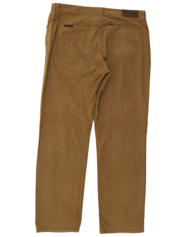 Pantaloni casual drepti pentru bărbați Gant L40 L34 Bumbac kaki