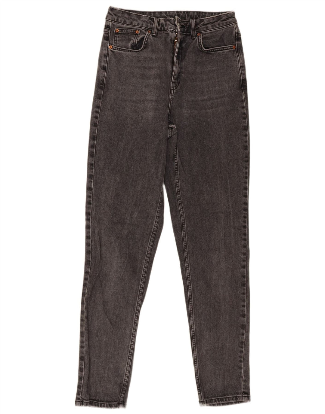 TOPSHOP Womens Slim Jeans W28 L29 Grey Cotton