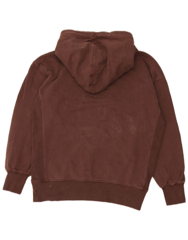 Pulover cu glugă Superdry pentru bărbați, cu formă lejeră, XS, bumbac maro