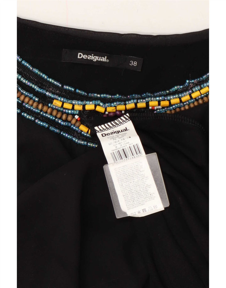 Rochie tunică asimetrică Desigual pentru femei EU 38 Medium Negru Geometric