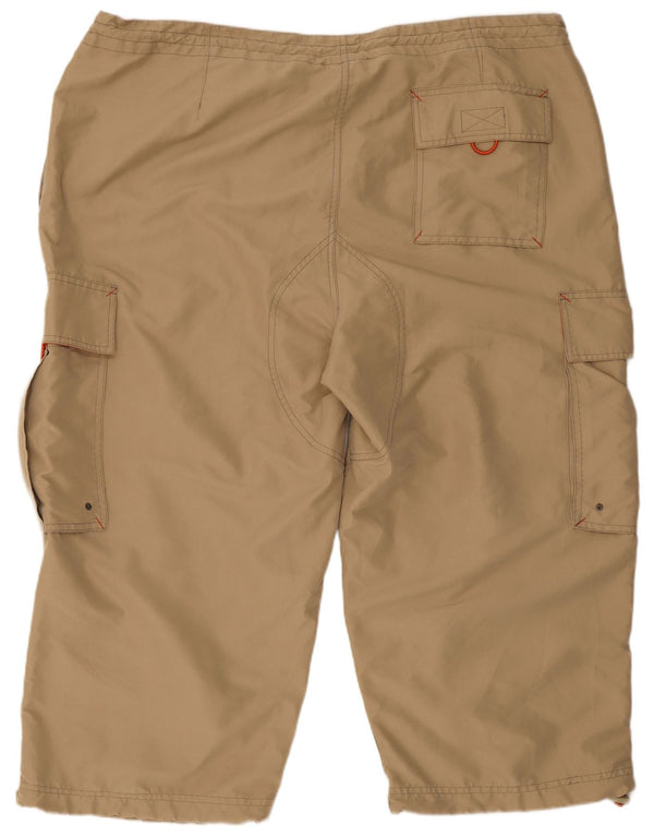 Pantaloni Capri pentru bărbați Gap XL W40 poliester bej