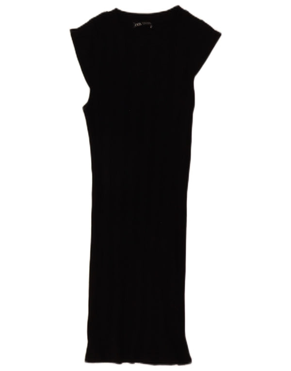 Rochie Bodycon cu mâneci scurte Zara UK 4 XS Negru