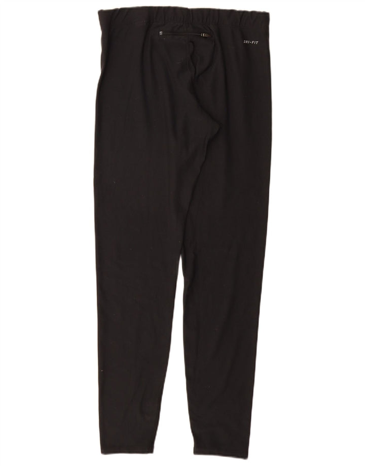 Leggings NIKE Dri Fit Graphic pentru femei UK 12 Medium Black