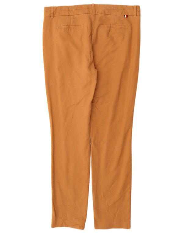 Pantaloni chino slim pentru femei Tommy Hilfiger US 10 Large W30 L29 Maro Bumbac