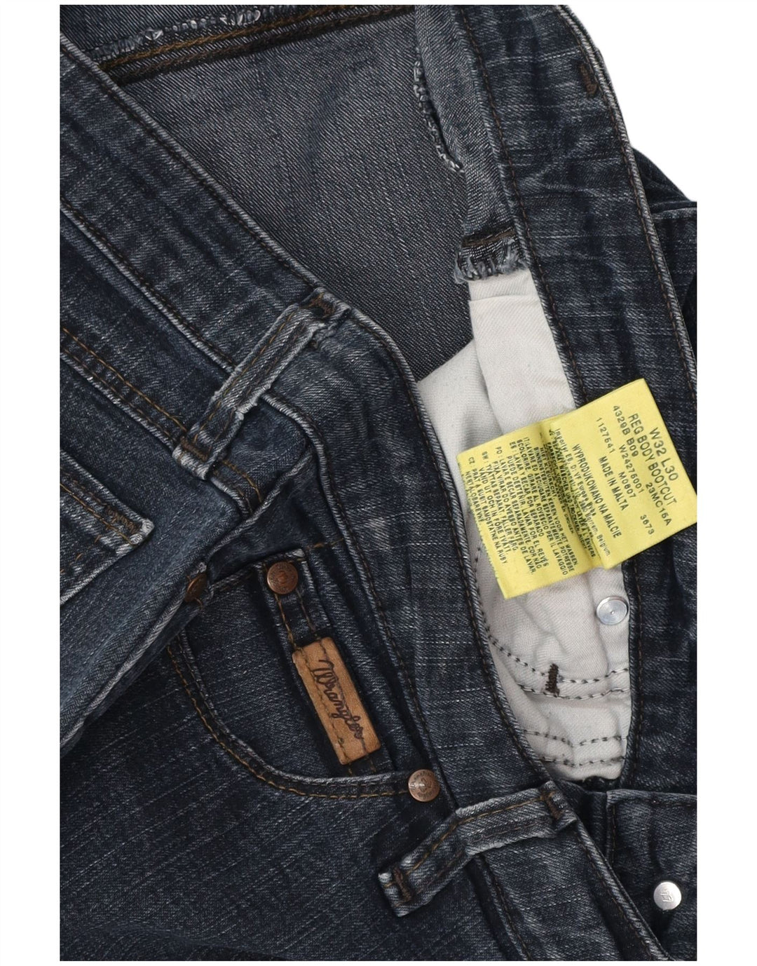 WRANGLER Blugi Bootcut pentru femei W32 L30 Bumbac albastru