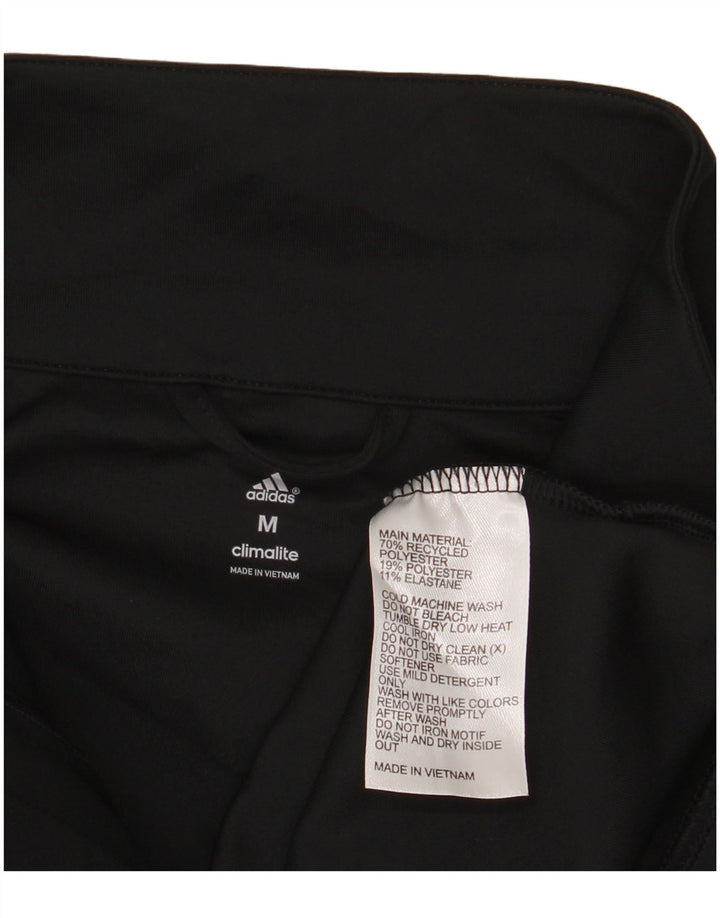 Jachetă de trening Climalite pentru femei ADIDAS UK 12 Medium Black Geometric