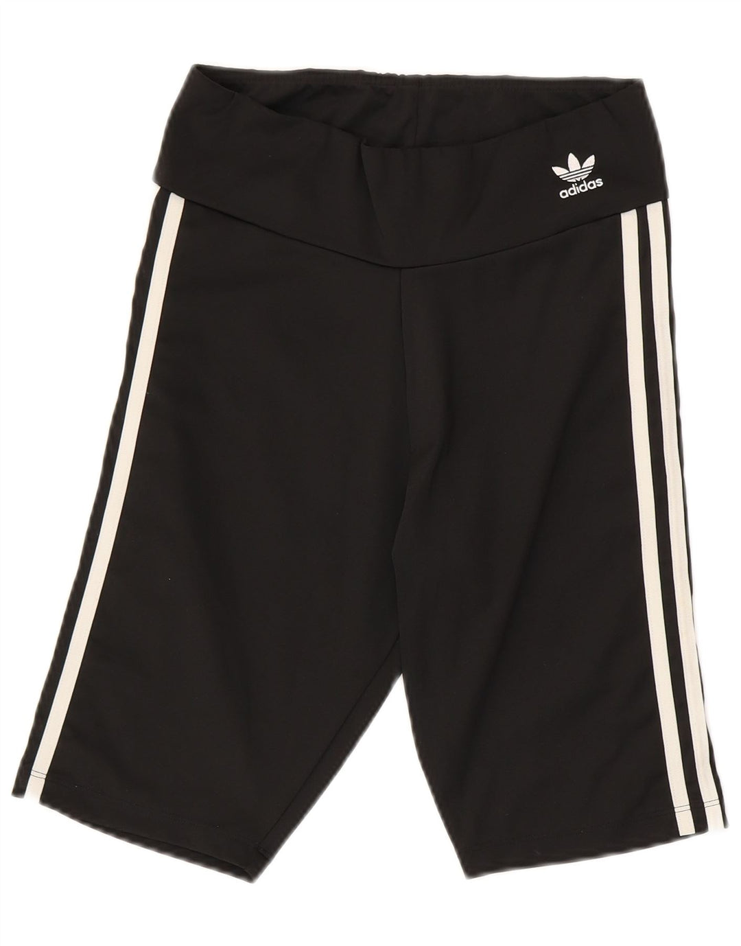 Pantaloni scurti sport ADIDAS pentru femei UK 12 Poliester mediu negru
