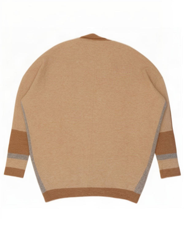 Pulover cardigan supradimensionat pentru femei Marks & Spencer UK 10 Mic Bej