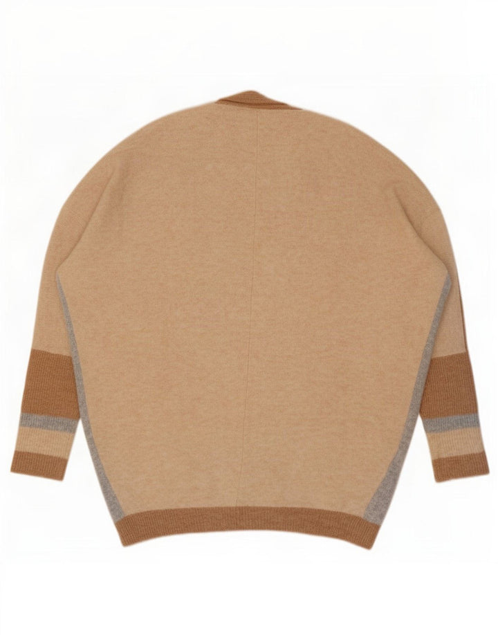 Pulover cardigan supradimensionat pentru femei Marks & Spencer UK 10 Mic Bej