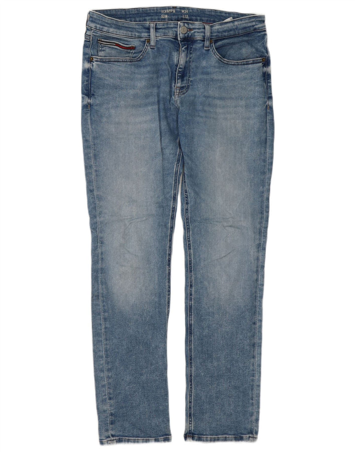 Blugi pentru bărbați Tommy Hilfiger Scanton Slim W34 L32 Albastru