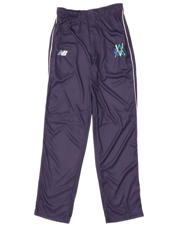 Pantaloni de trening New Balance pentru femei UK 12 Medium Bleumarin Poliester