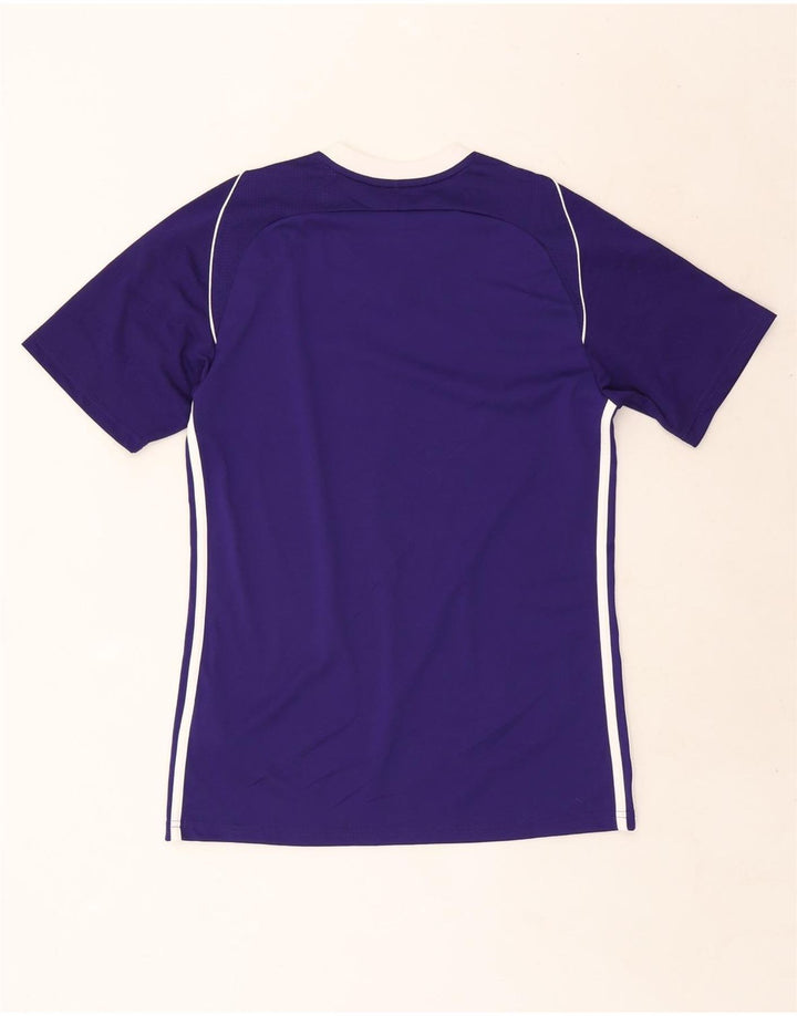 Tricou Adidas Climacool pentru bărbați Top mic din poliester violet