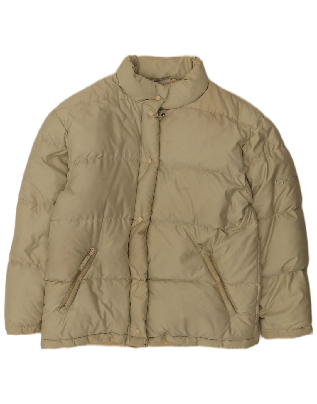 Jachetă căptușită pentru femei Sergio Tacchini UK 18 XL poliester bej