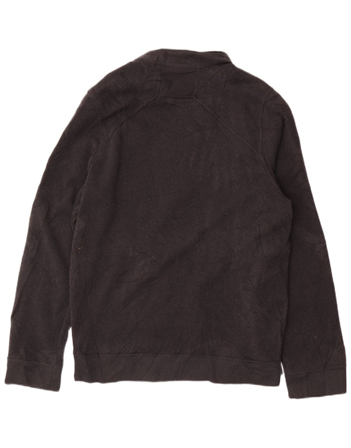 Pulover pentru bărbați Under Armour, cu fermoar și gât, XL, poliester gri