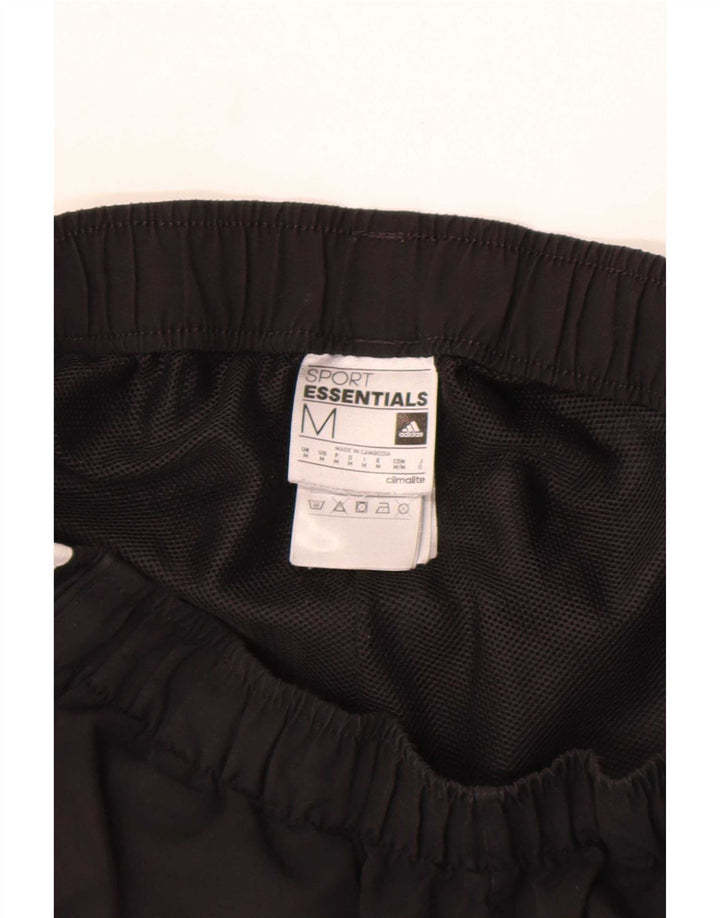 Pantaloni scurți sport pentru bărbați Adidas Climalite, poliester mediu negru