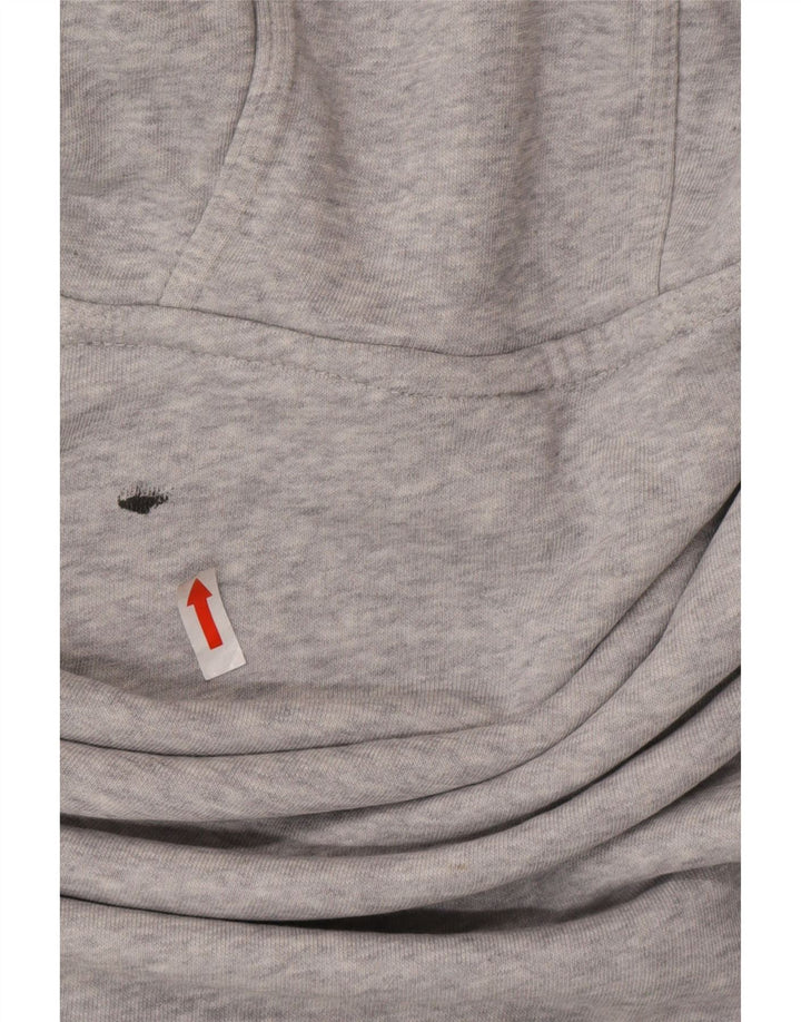Pulover Nike pentru bărbați, bumbac cu pete, gri mediu