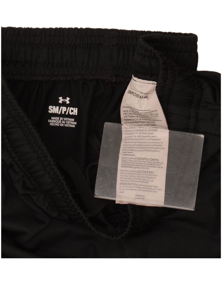 Pantaloni de trening Under Armour pentru bărbați, poliester negru mic