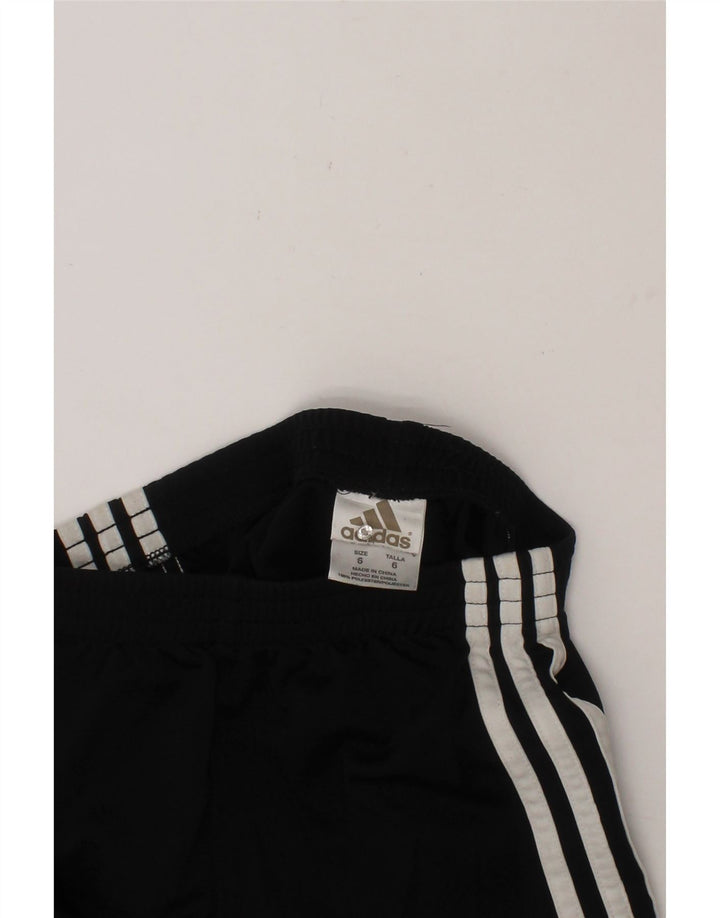 ADIDAS Boys Sport Shorts 5-6 Years  Black Polyester Vintage Adidas and Second-Hand Adidas from Messina Hembry 