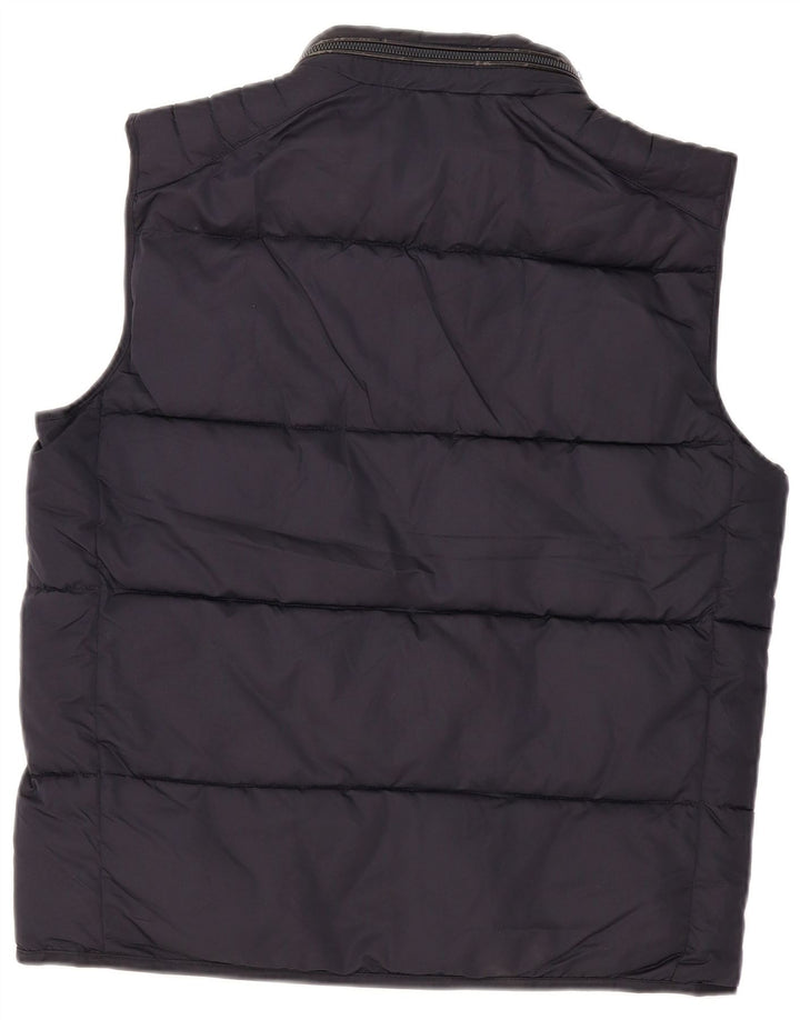 Gilet căptușit pentru bărbați Zara UK 42 XL Bleumarin Poliester