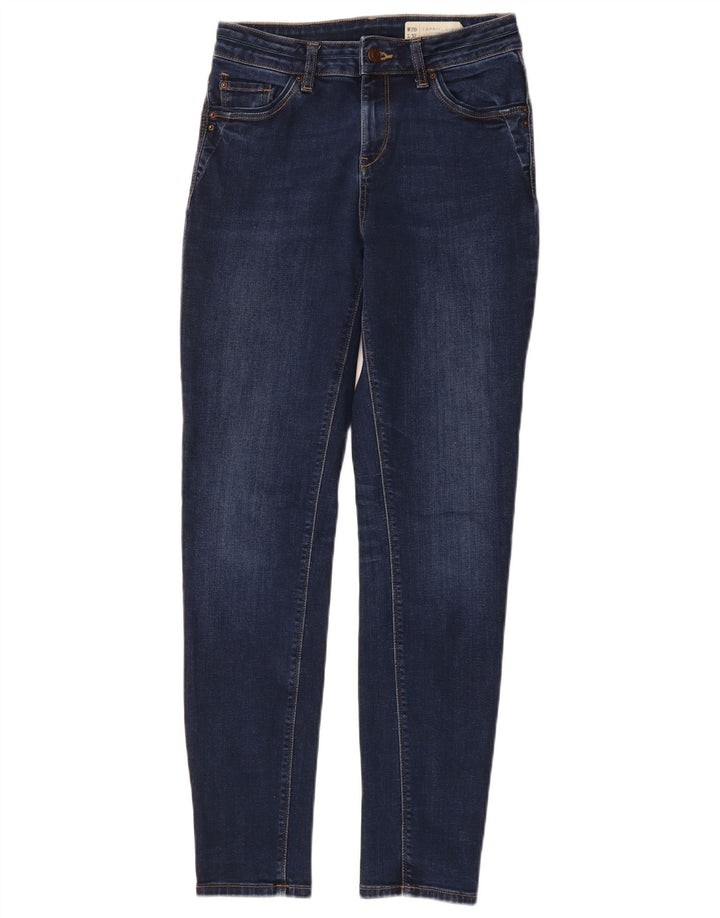 Pantaloni skinny pentru femei ESPRIT W28 L32 bumbac bleumarin