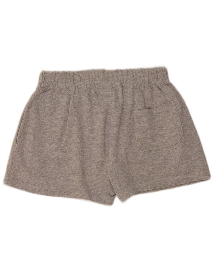 Pantaloni scurți sport Champion pentru femei UK 14, bumbac gri mediu