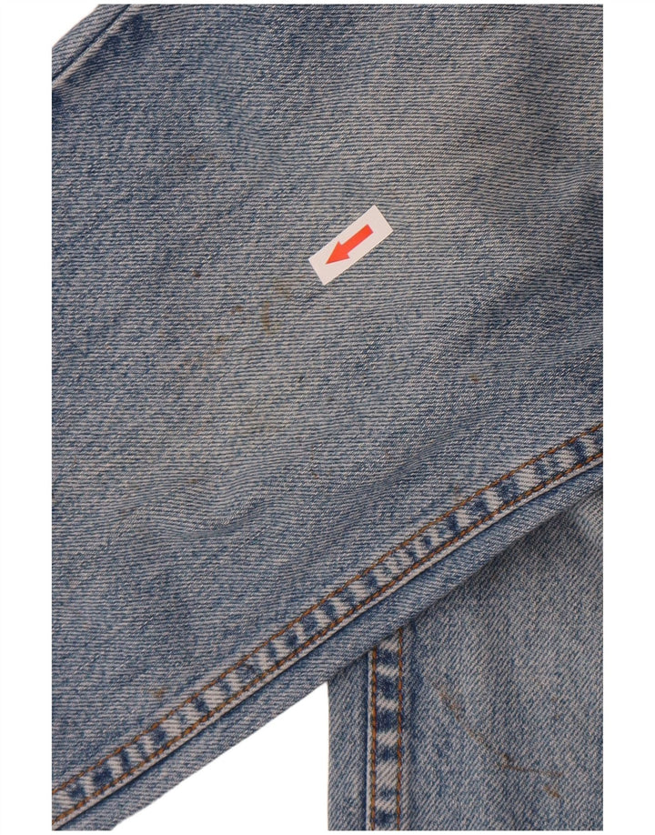 Blugi drepte pentru bărbați Wrangler Texas W31 L29 Bumbac albastru