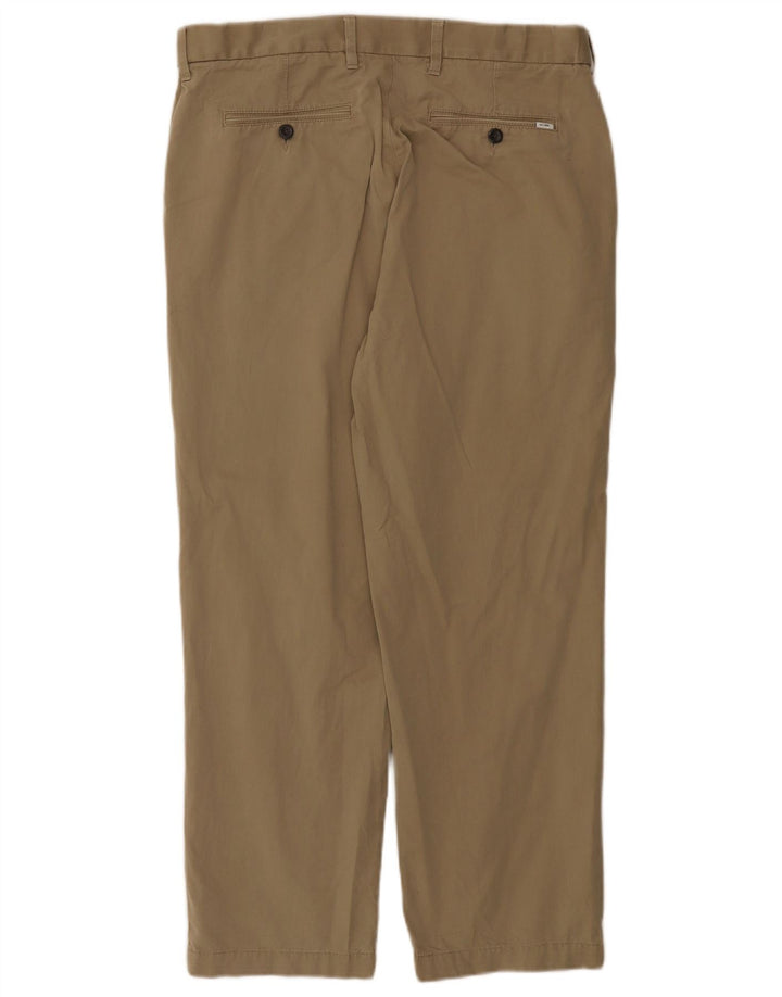 Pantaloni chino obișnuiți pentru bărbați Marks & Spencer L34 L29 Bumbac kaki